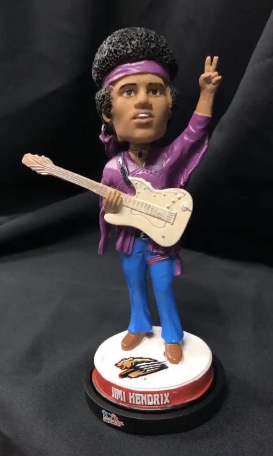 Jimi Hendrix bobblehead