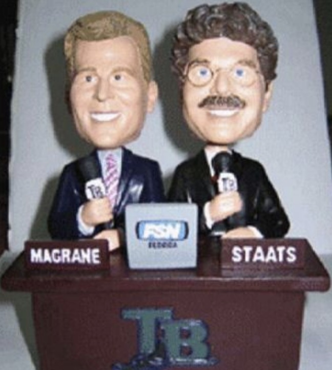 Joe Magrane & DeWayne Staats bobblehead