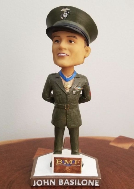 John Basilone bobblehead