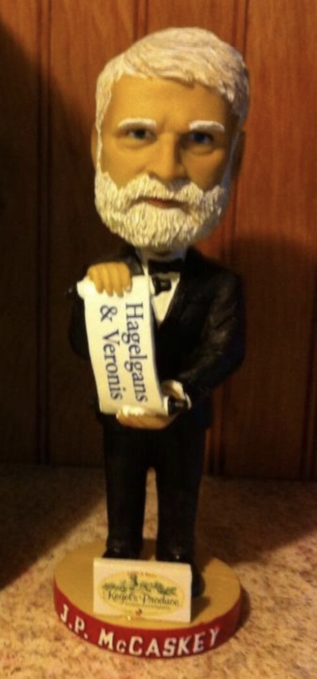 John Piersol McCaskey bobblehead