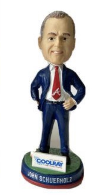 John Schuerholz bobblehead