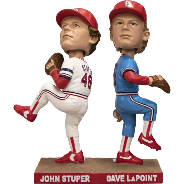 John Stuper & Dave LaPoint bobblehead