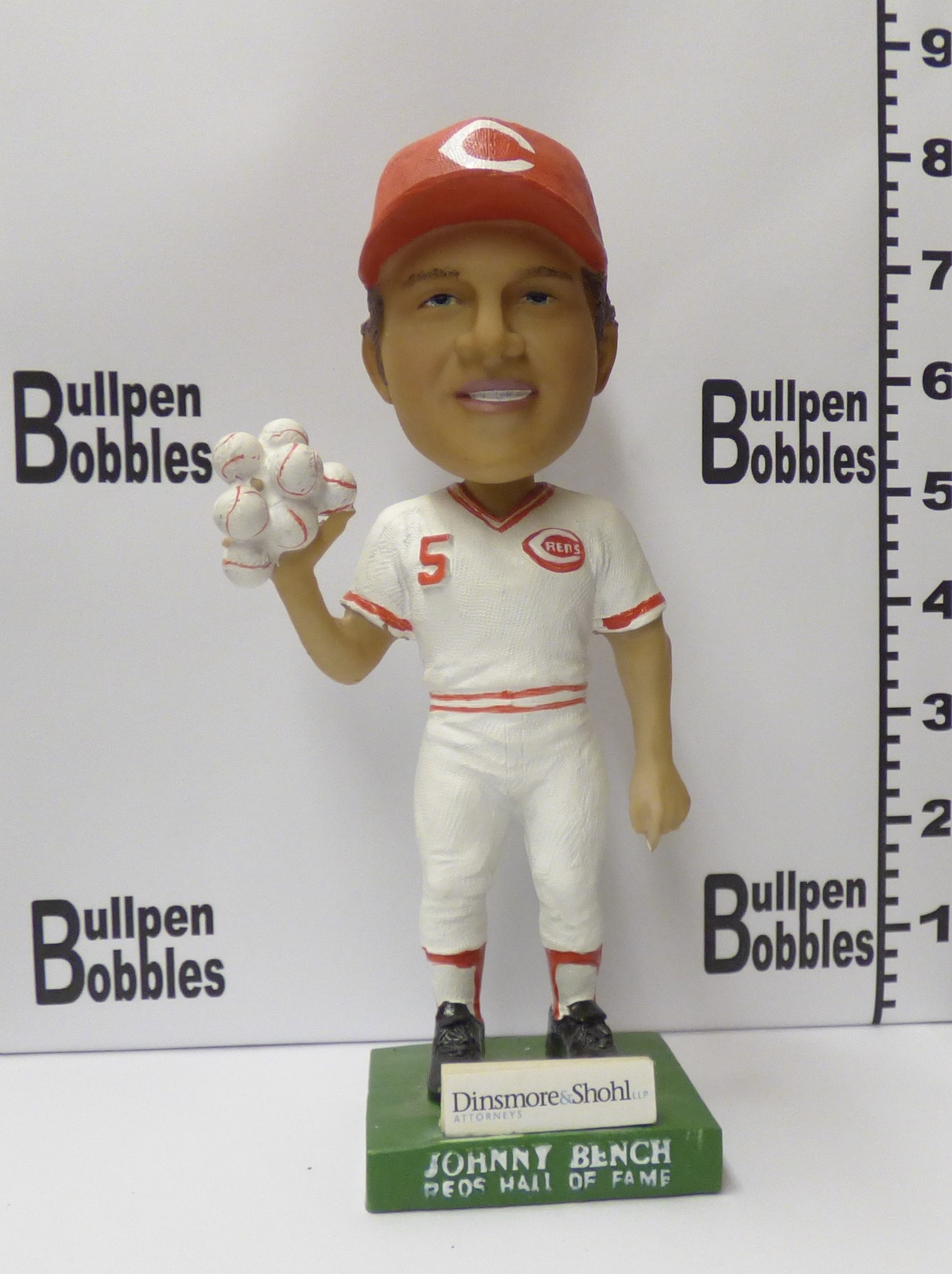 Johnny Bench (4 of 5) bobblehead