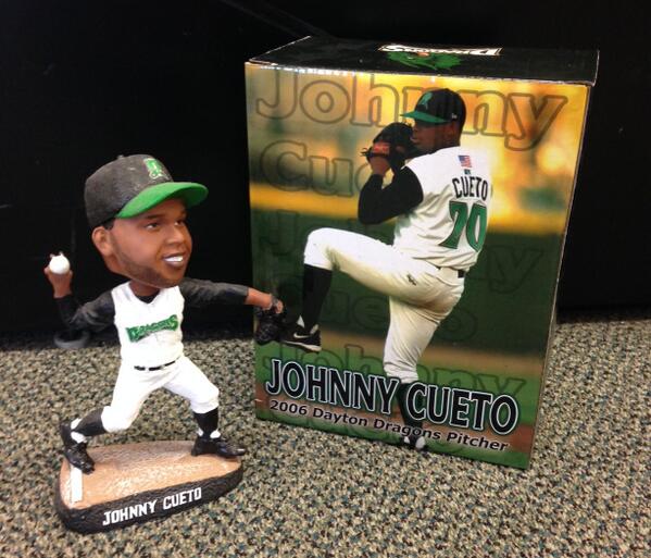 Johnny Cueto bobblehead