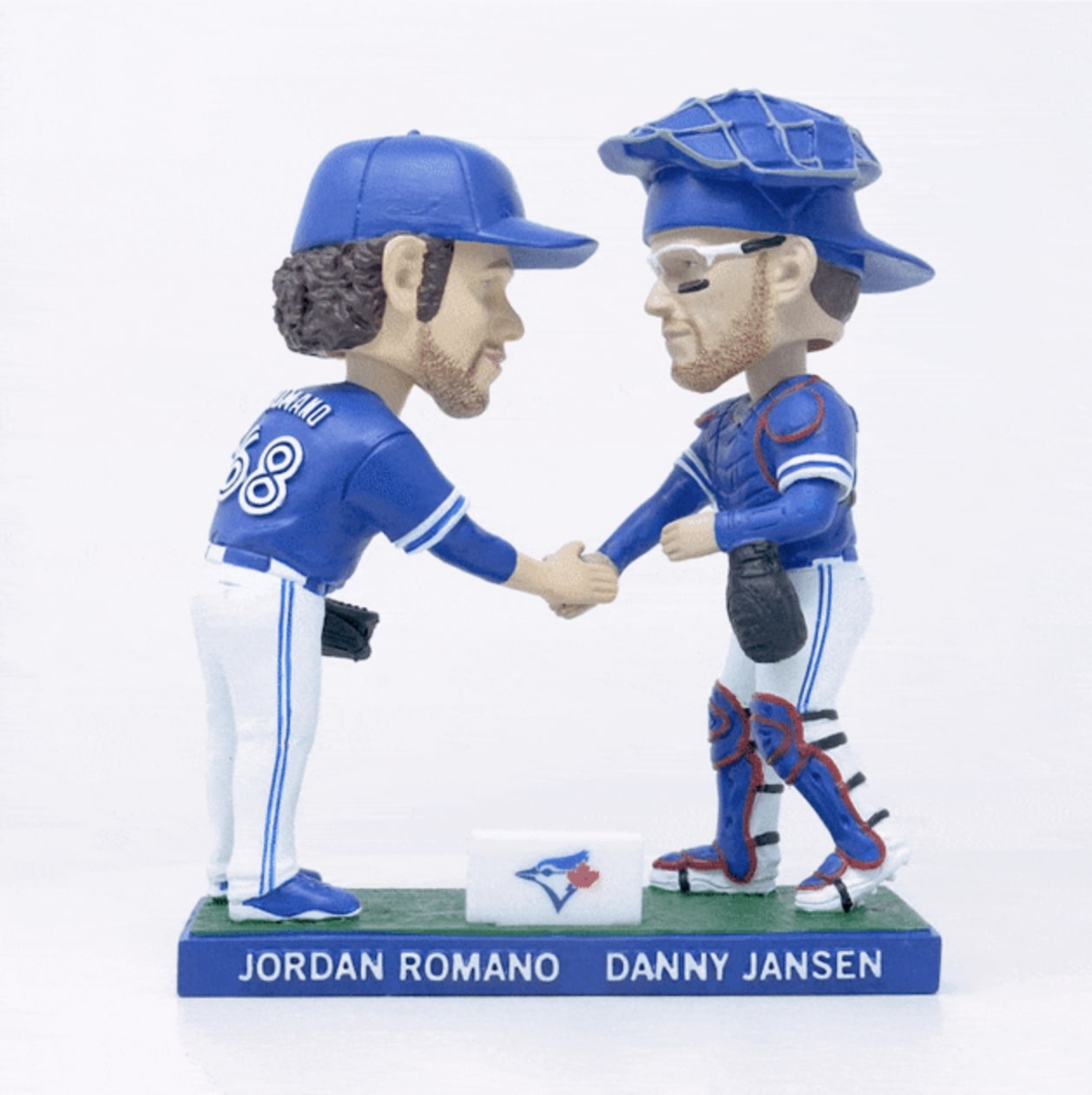 Jordan Romano & Danny Jansen bobblehead