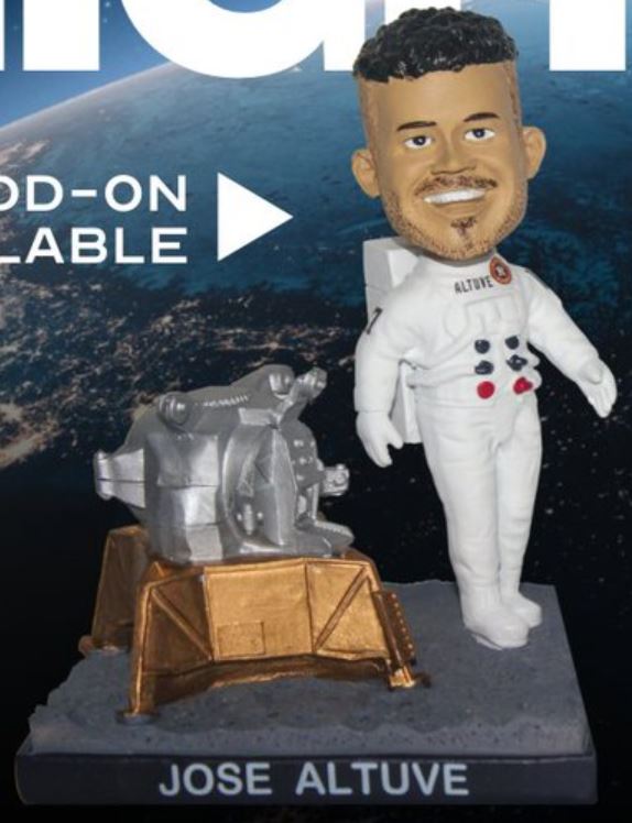 Jose Altuve & Apollo 11 bobblehead