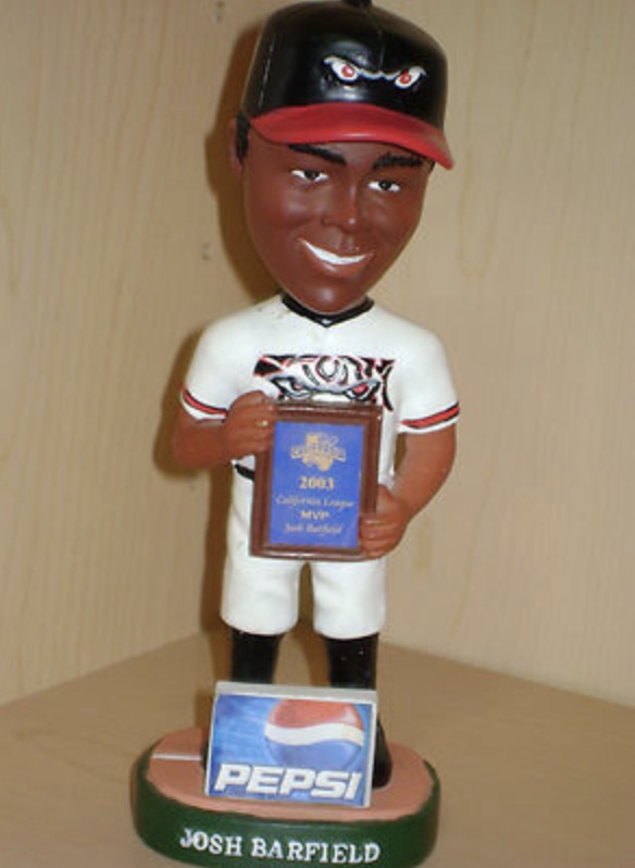 Josh Barfield bobblehead