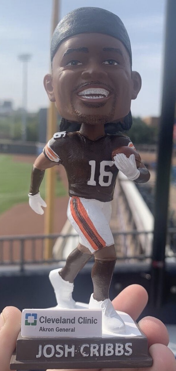 Josh Cribbs bobblehead