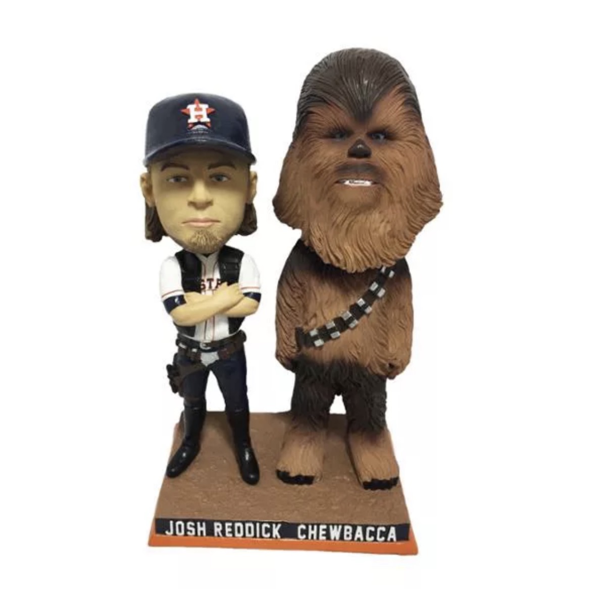 Josh Reddick & Chewbacca bobblehead