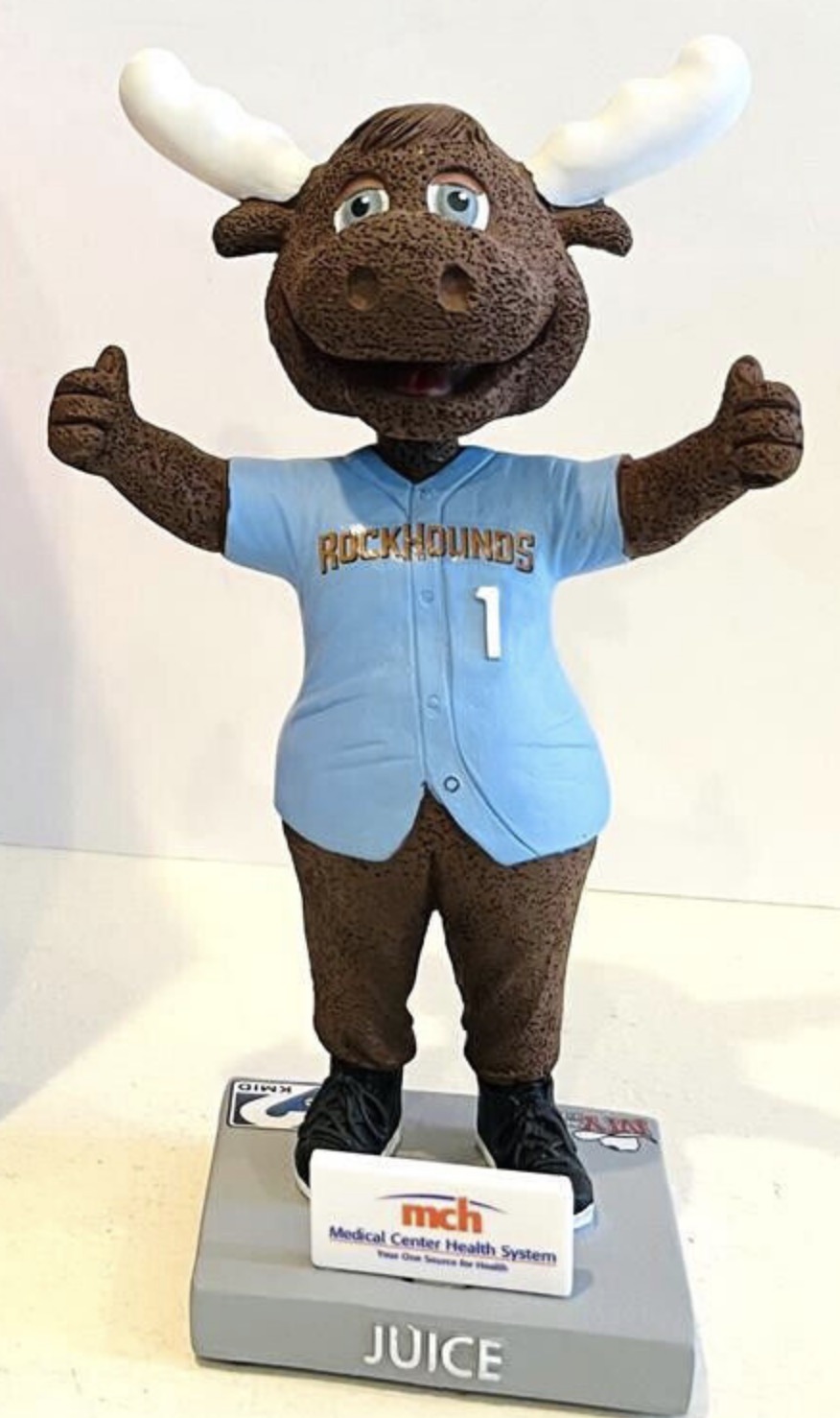 Juice the Moose bobblehead