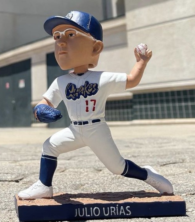 Julio Urias bobblehead