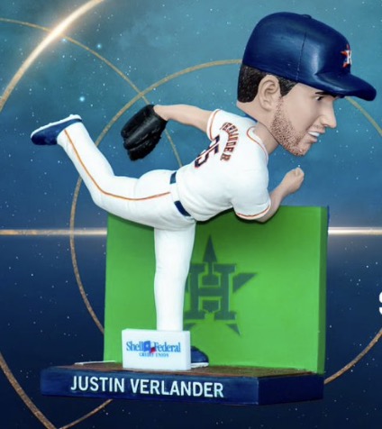 Justin Verlander bobblehead