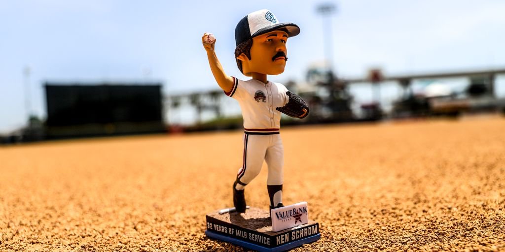 Ken Schrom bobblehead