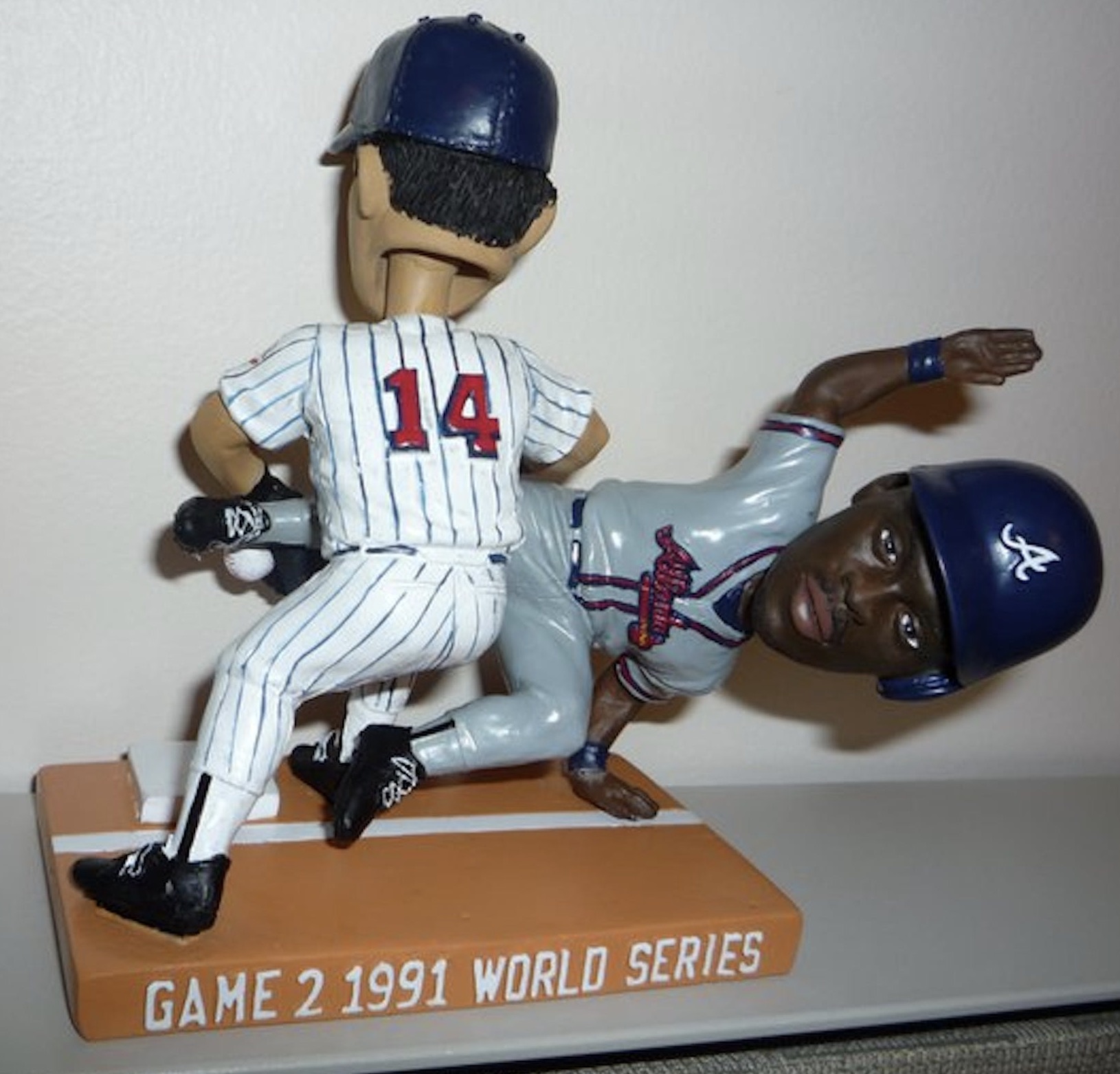 Kent Hrbek & Ron Gant bobblehead