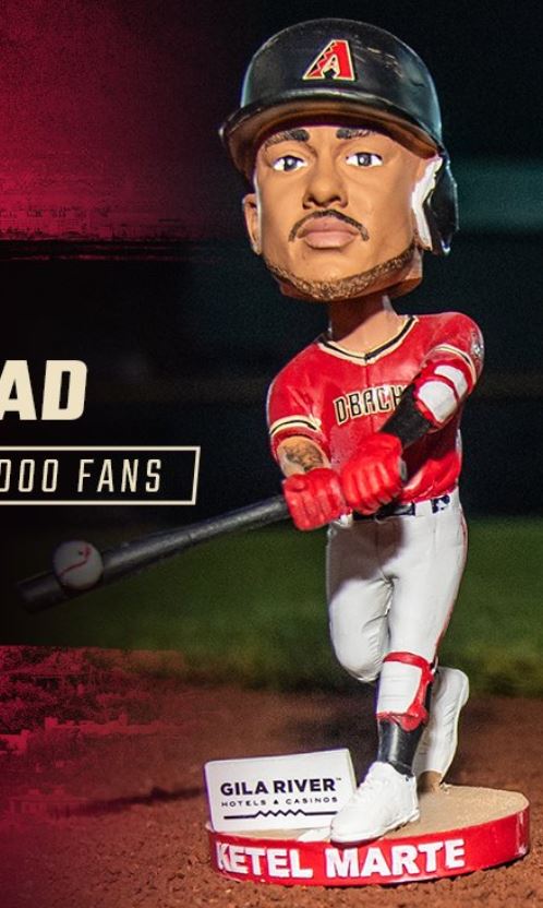 Ketel Marte (Right Swing) bobblehead