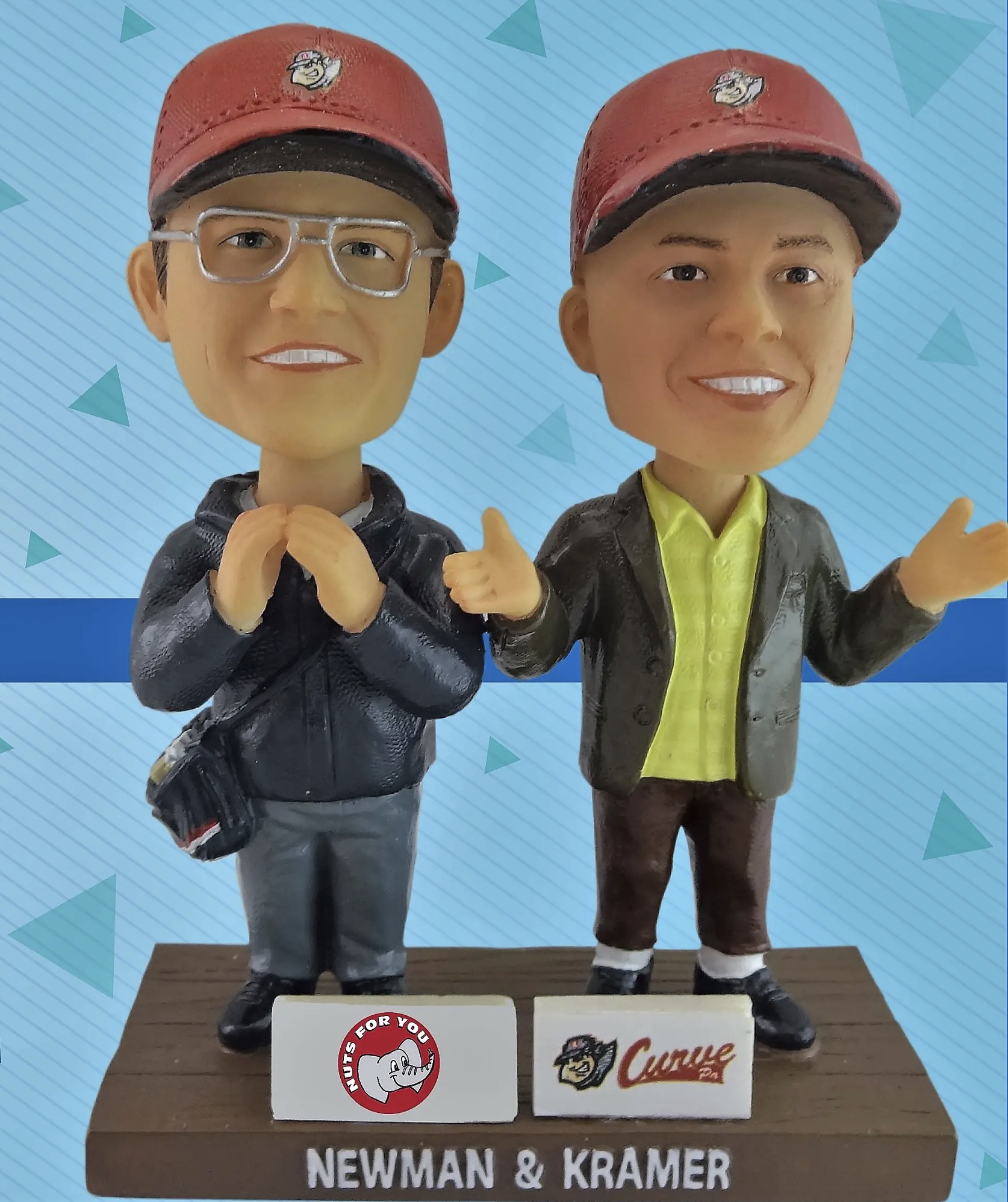 Kevin Newman & Kevin Kramer bobblehead