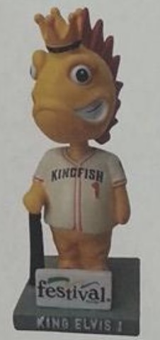 King Elvis bobblehead