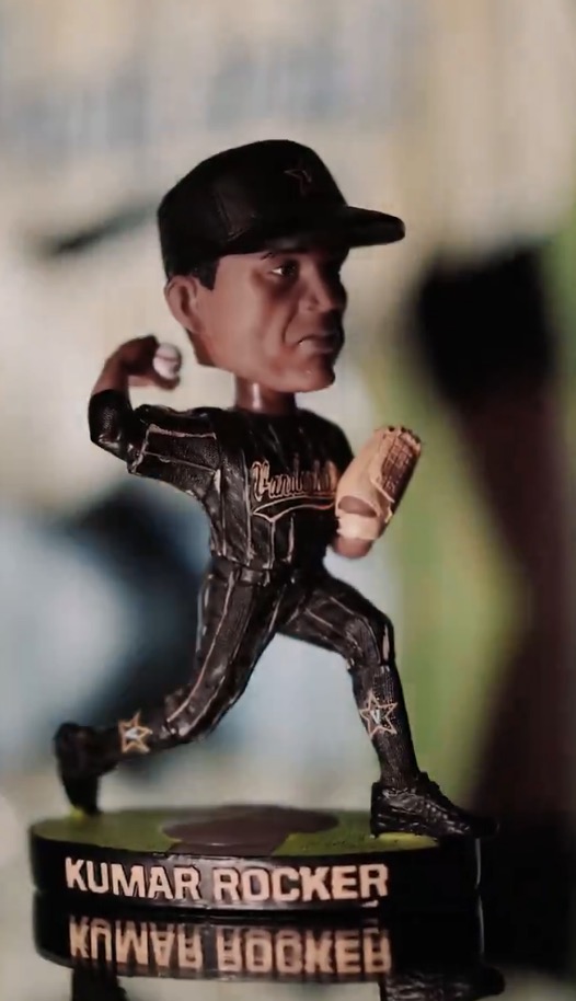 Kumar Rocker bobblehead