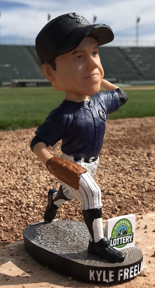 Kyle Freeland bobblehead