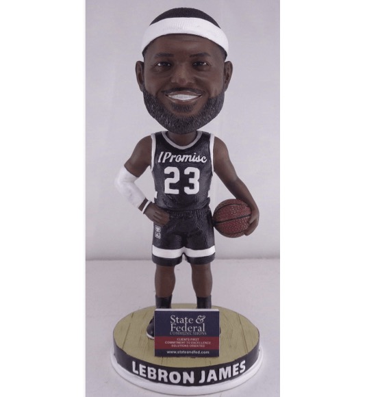 LeBron James bobblehead