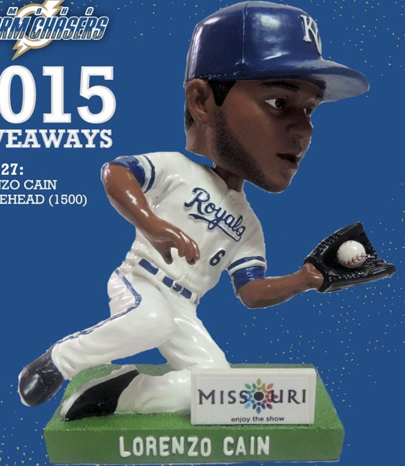 Lorenzo Cain bobblehead