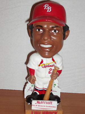 Lou Brock bobblehead