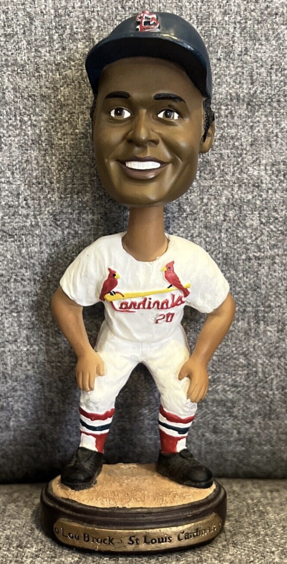 Lou Brock bobblehead