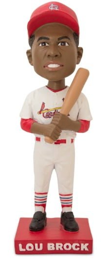 Lou Brock bobblehead