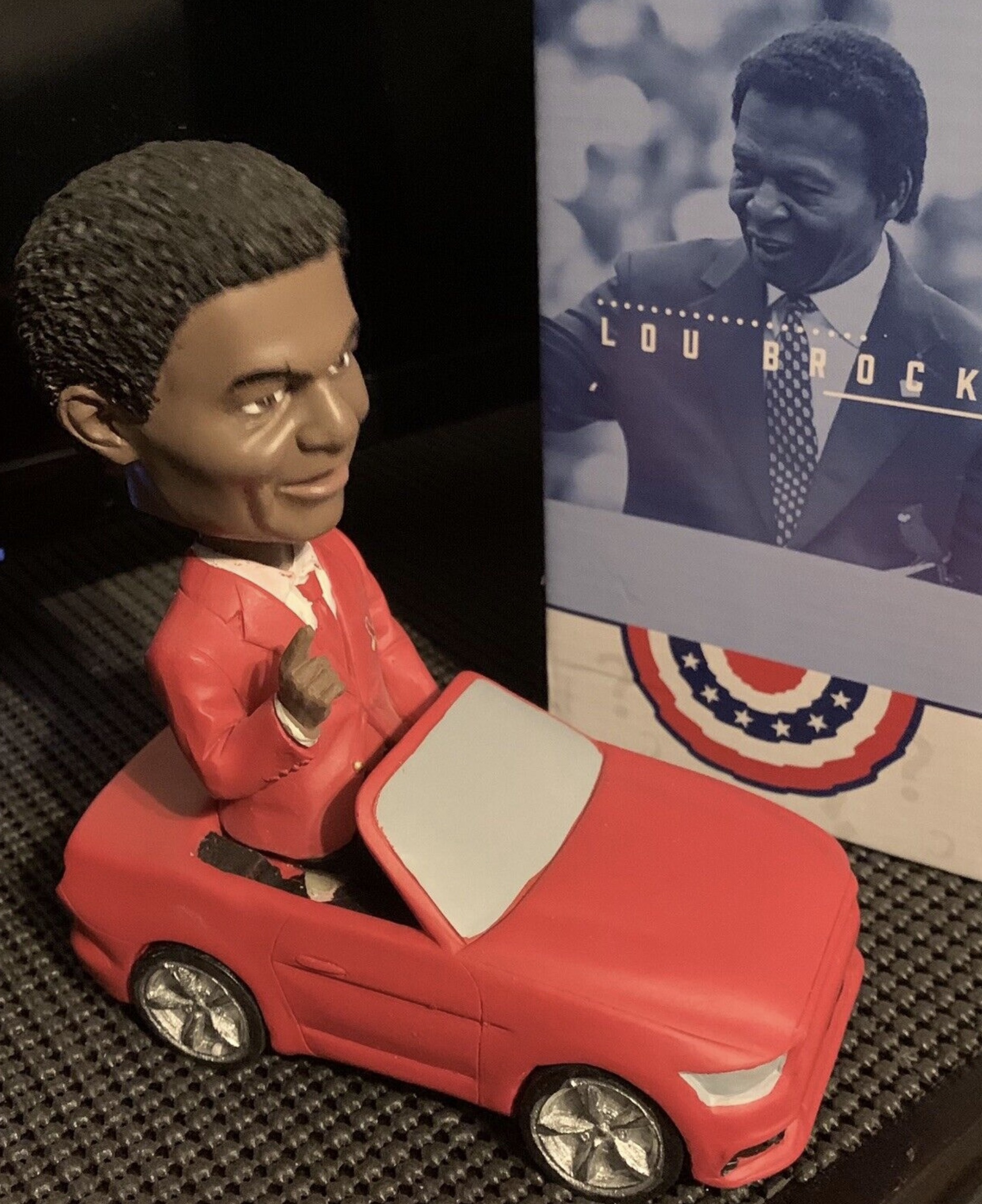 Lou Brock bobblehead