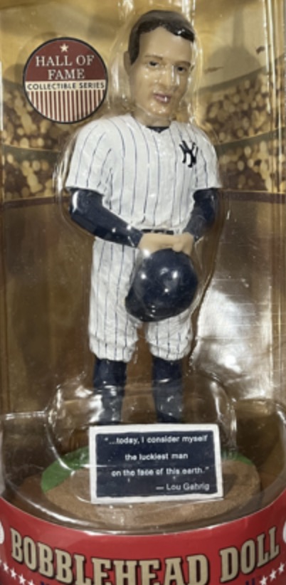 Lou Gehrig bobblehead