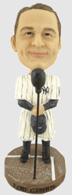 Lou Gehrig bobblehead