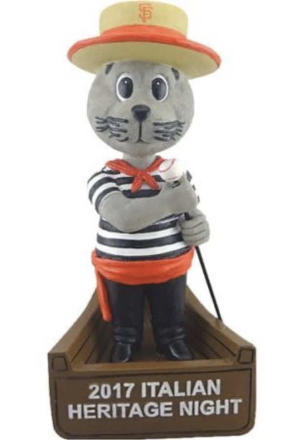 Lou Seal bobblehead