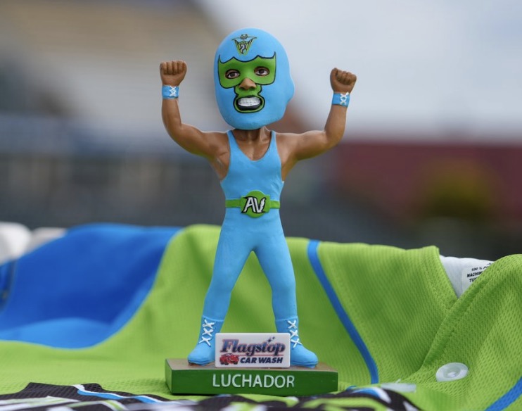 Luchador bobblehead