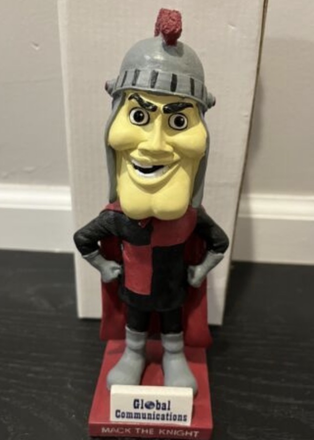 Mack the Knight bobblehead