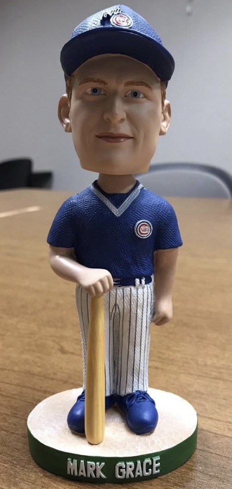 Mark Grace bobblehead