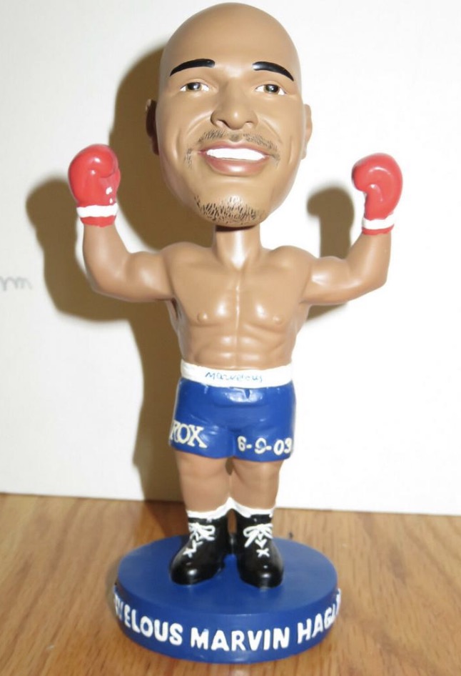 Marvelous Marvin Hagler bobblehead