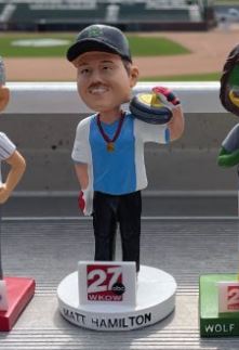 Matt Hamilton bobblehead