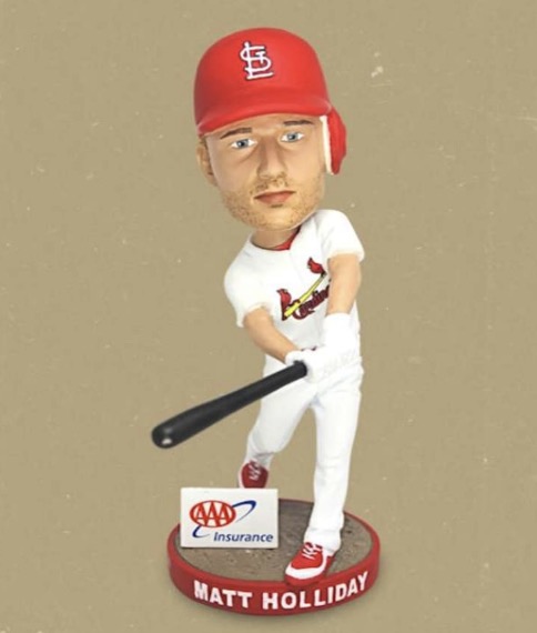 Matt Holliday bobblehead