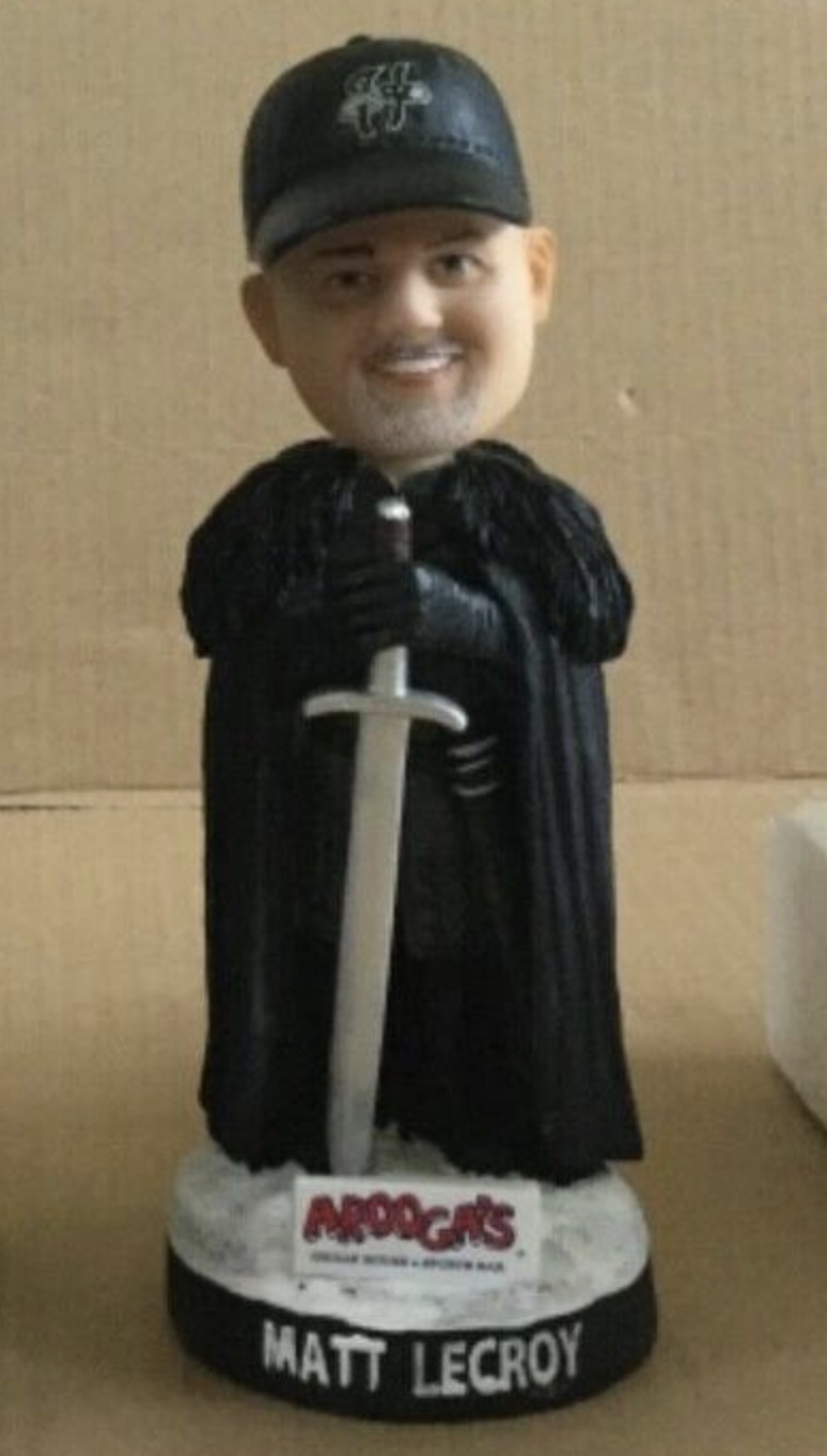 Matt LeCroy bobblehead