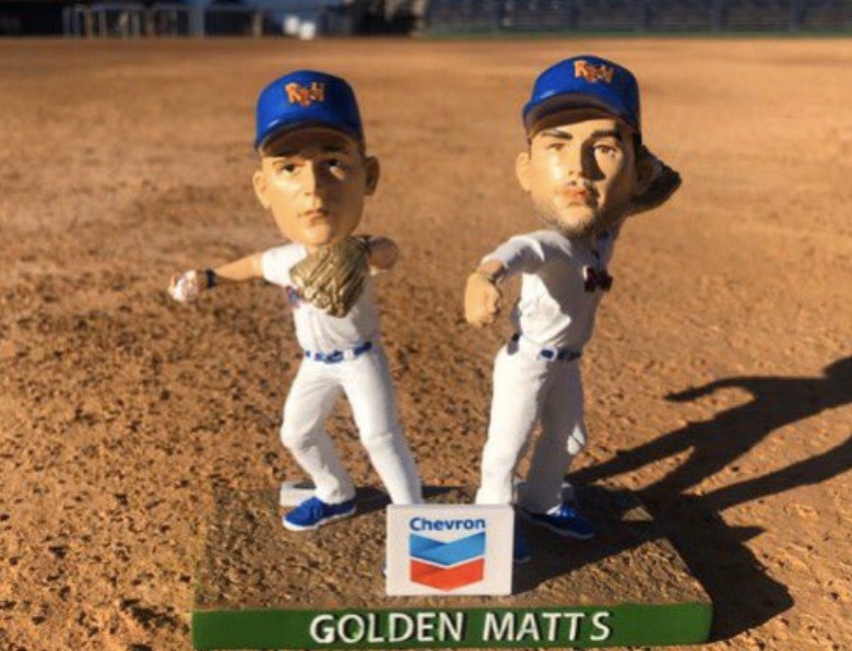 Matt Olson & Matt Chapman bobblehead