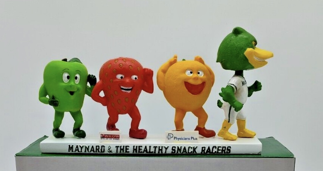 Maynard & The Healthy Snack Racers bobblehead