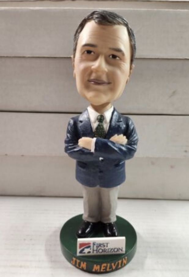 Mayor Jim Melvin bobblehead