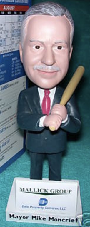 Mayor Mike Moncrief bobblehead