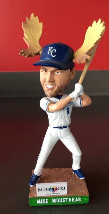 Mike Moustakas bobblehead