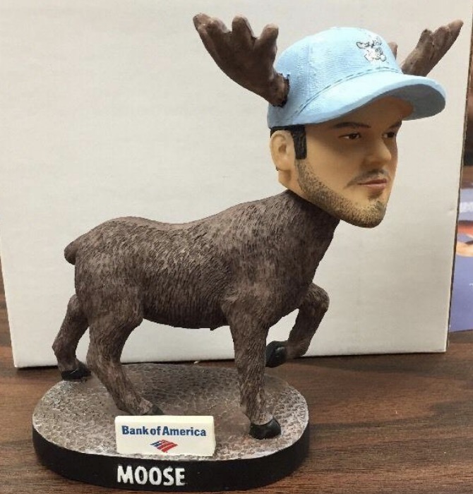 Mike Moustakas bobblehead