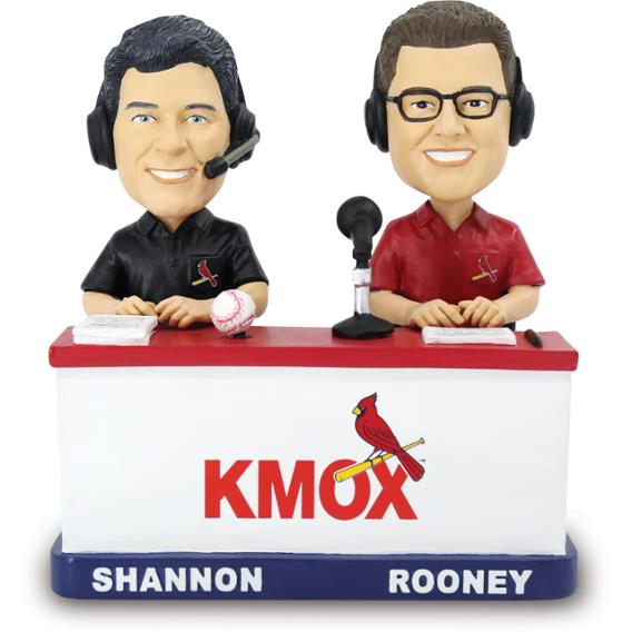 Mike Shannon & John Rooney bobblehead