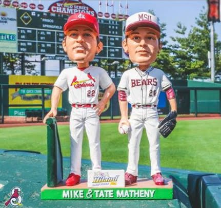 Mike & Tate Matheny bobblehead