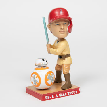 Mike Trout & BB-8 bobblehead