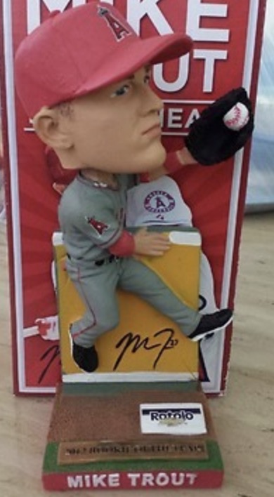 Mike Trout bobblehead