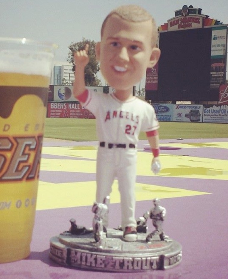 Mike Trout bobblehead